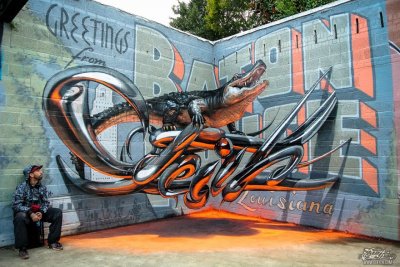 Анаморфные уличные рисунки португальца Odeith