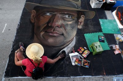 Фестиваль уличного рисунка «Lake Worth Street Painting Festival»