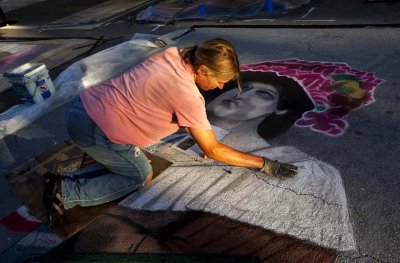 Фестиваль уличного рисунка «Lake Worth Street Painting Festival»