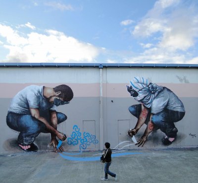 Монументальный стрит-арт Финтэна Мэджи (Fintan Magee)