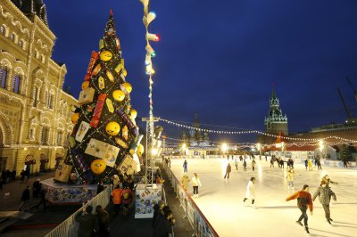 Новогодние и рождественские огни по всему миру