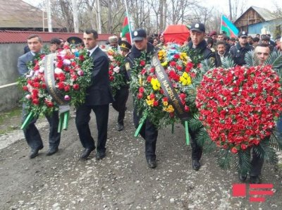 Похоронены полковник и офицер ВС Азербайджана (фото)