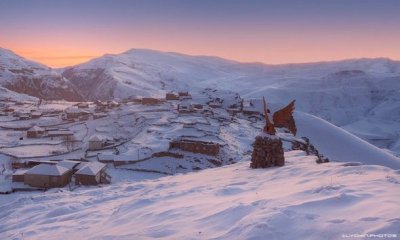 Природа Азербайджана, окутанная белым платком – ФОТО