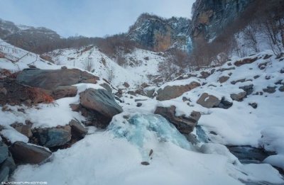 Природа Азербайджана, окутанная белым платком – ФОТО