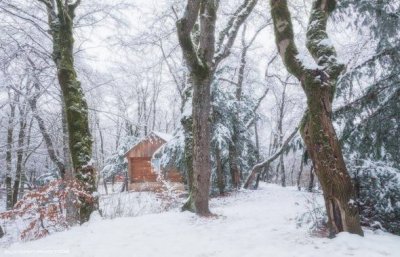 Природа Азербайджана, окутанная белым платком – ФОТО