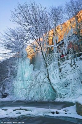 Природа Азербайджана, окутанная белым платком – ФОТО