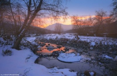 Природа Азербайджана, окутанная белым платком – ФОТО