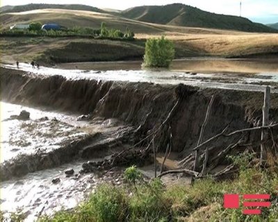 Селевые потоки нанесли значительный урон двум районам Азербайджана – ФОТО