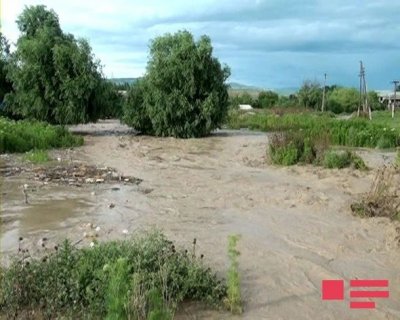 Селевые потоки нанесли значительный урон двум районам Азербайджана – ФОТО