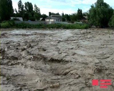 Селевые потоки нанесли значительный урон двум районам Азербайджана – ФОТО