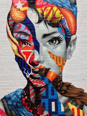 Смешанные уличные мэшап-панно Тристана Итона (Tristan Eaton)