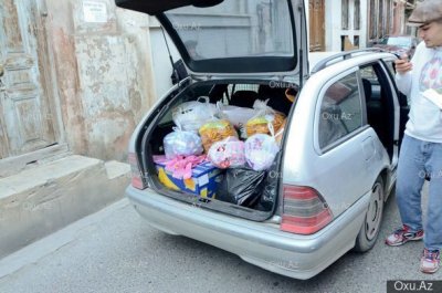 В Баку собирают помощь для солдат – ФОТО