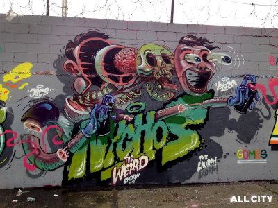 Взрывная анатомия стрит-арта Nychos